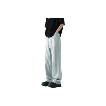WARNING LIGHT Jeans Unisex Light Blue