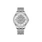 Stainless Steel Case White Dial with Tachymeter Scale