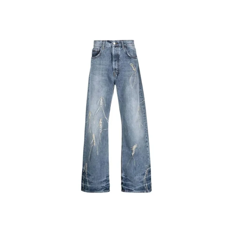 Jacquemus Jeans Men Azure Blue-0
