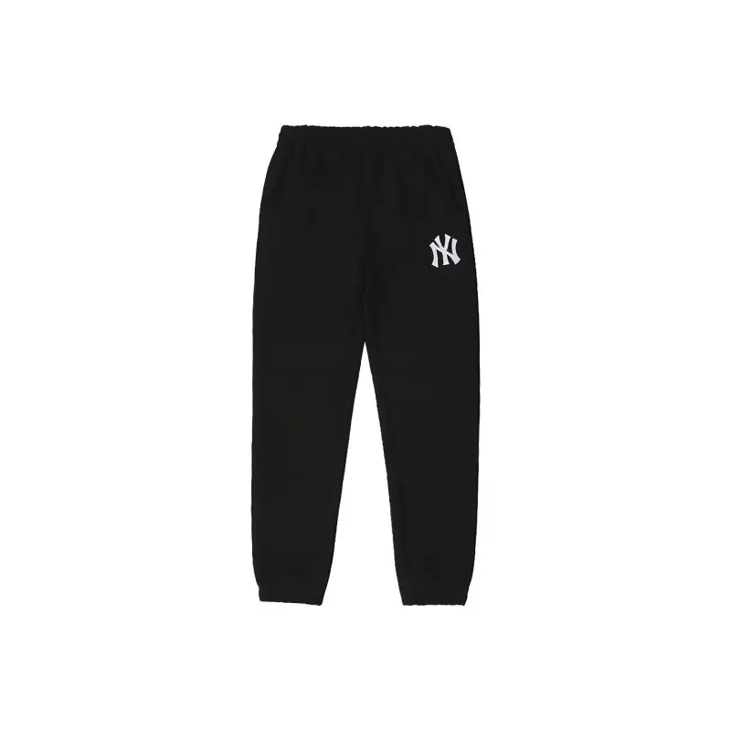MLB New York Yankees Knitted Sweatpants Unisex Black-0