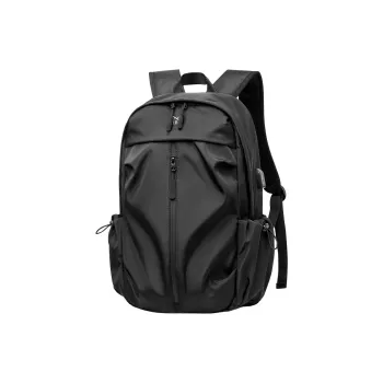 KEYSTREET Fabric Backpack Travel Bag Unisex Multicolor