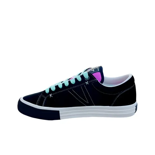 X JIMSUN Impact Resistant, Breathable, Supportive Low Top Skateboard Shoes Unisex Black Pearl