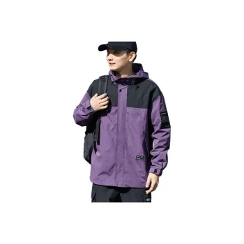 Tonlion Jackets Coats Men's Morlan Purple