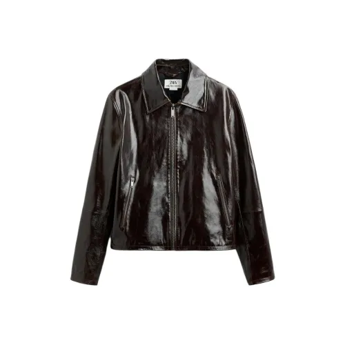 ZARA Jackets Coats Men's Burgundy Red