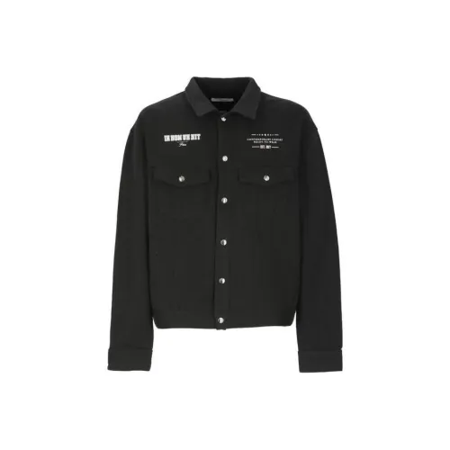 IH NOM UH NIT Jackets Coats Men's Black