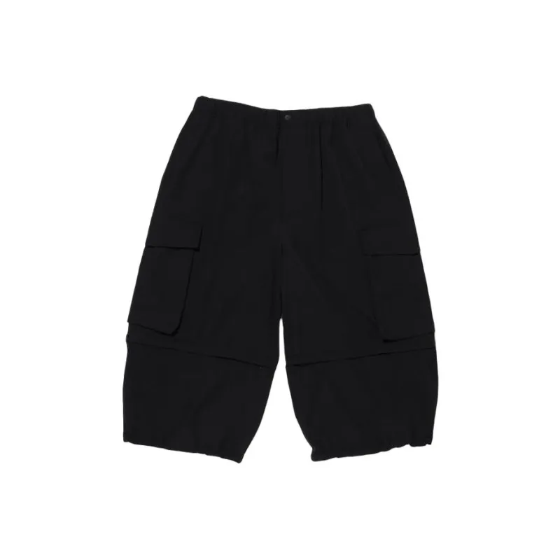 Beams Cargo Pants Men Black-0