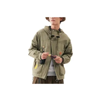 GOLDLION G+ Jackets Coats Men's Khaki Green