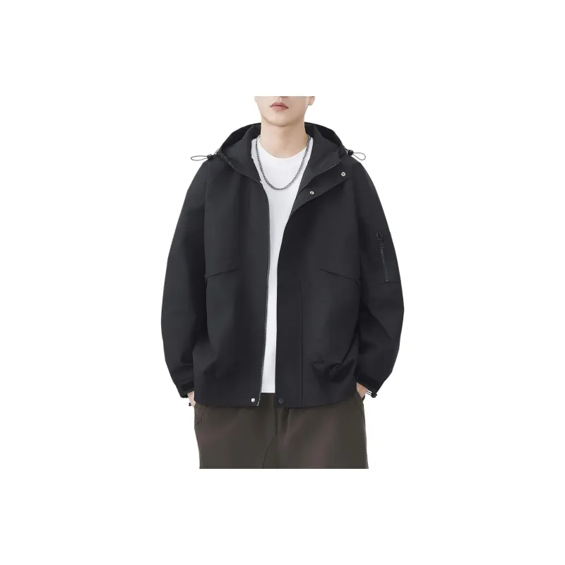 EYEUNDERSTAND Jackets Coats Unisex Burgundy-5