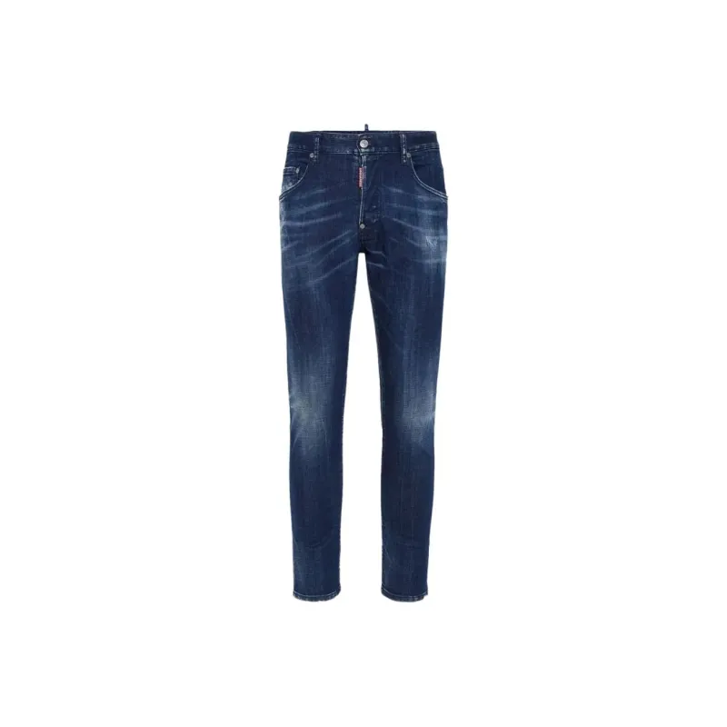 DSQUARED2 Stretch cotton Slim Jeans-0