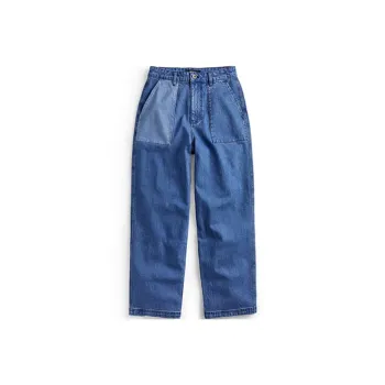 Prth Promethean Straight Jeans Unisex Medium Blue