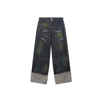 DND4DES Jeans Unisex Blue