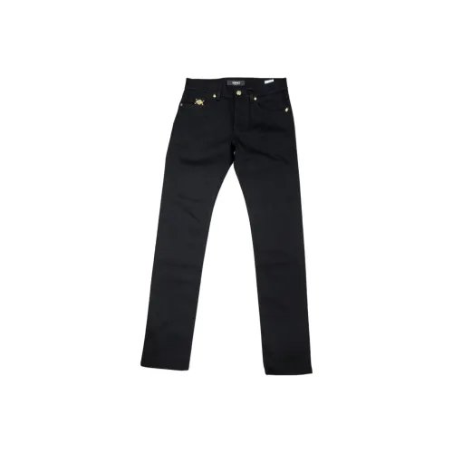 VERSACE JEANS COUTURE Logo Patch Skinny Trousers