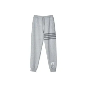 THOM BROWNE 4 Bar Striped Drawstring Pants