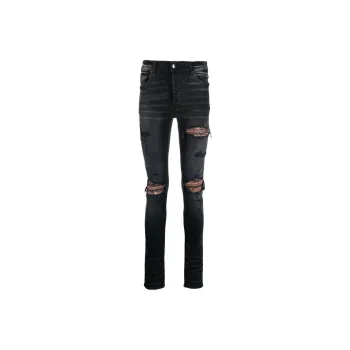 AMIRI MX2 Brown Bandana Jeans