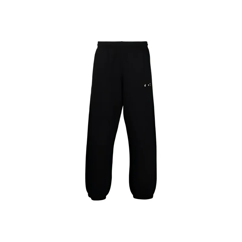 OFF WHITE SS21 Knitted Sweatpants Men Black-0
