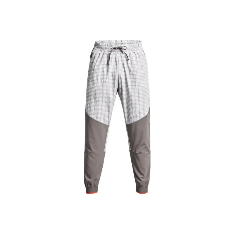 Under Armour Woven Collection SS22 Knitted Sweatpants Men's White-0