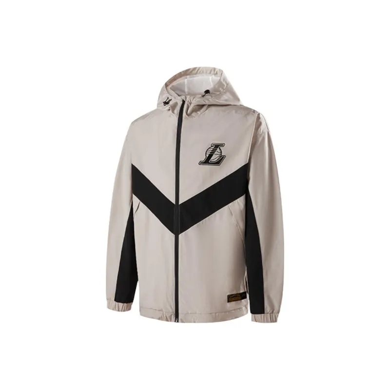 NBA Los Angeles Lakers Jacket Unisex Khaki-0