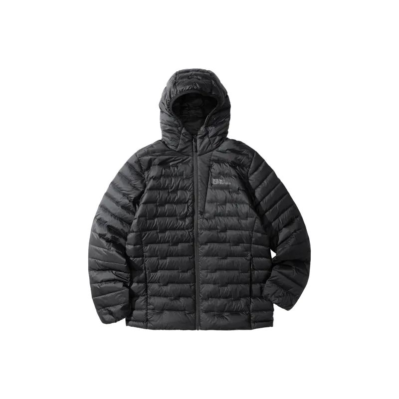 Jack Wolfskin Down Jacket Men's Floral Yellow-6