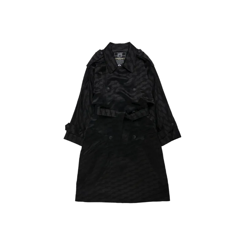 TCH Trench Coats Unisex Black-0