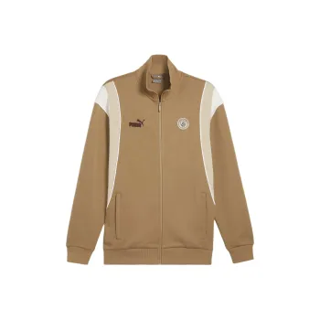 PUMA Manchester City FtblArchive Jackets & Coats Men's Brown