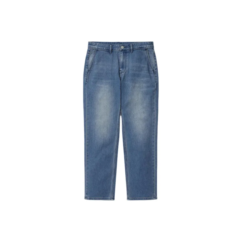 KOLON SPORT Regular Fit Medium Denim Pants Jeans Men's Blue-0