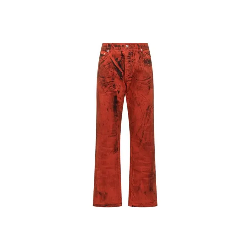 HERON PRESTON Jeans Men Red-0