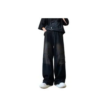 SOCKKEY Jeans Unisex Black