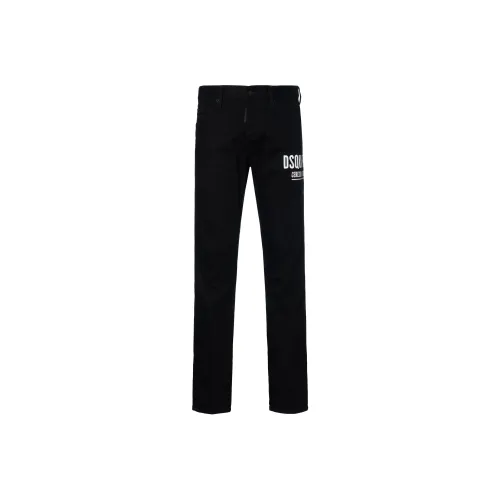 DSQUARED 2 Mid rise Straight leg Jeans