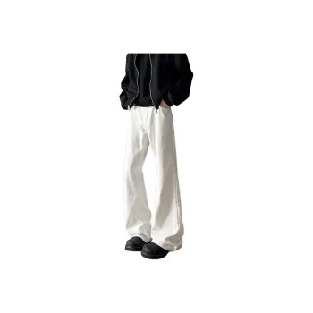 NVRFRGT Jeans Unisex White