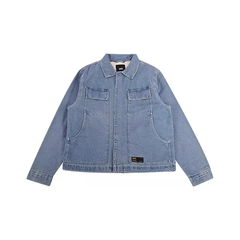 Vans Jackets Coats Men's Gray Blue-0