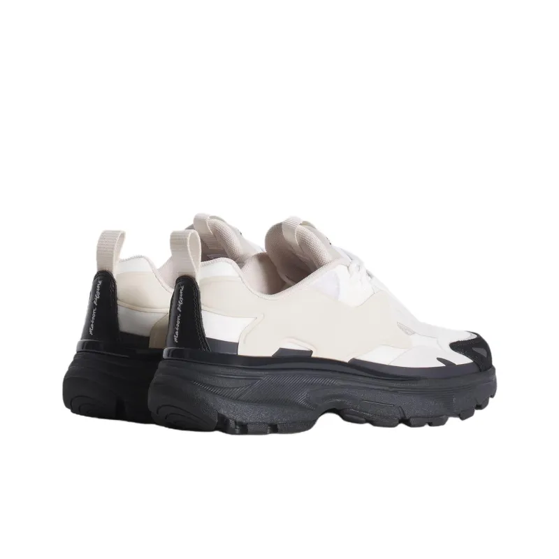 Maison Kitsune Sora Low Top Casual Shoes Women's Beige-3