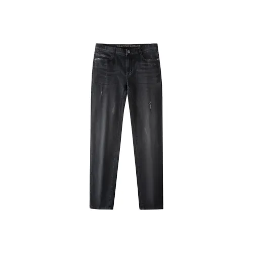Dance With Wolves Jeans Men's Black Gray