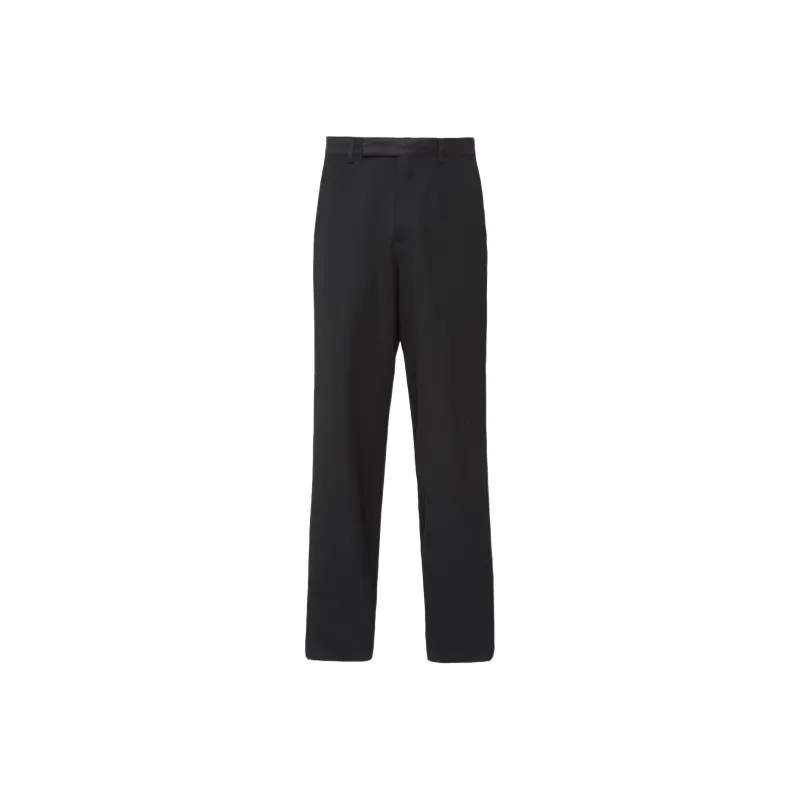 PRADA SS22 Suit Trouser Men's Black-0