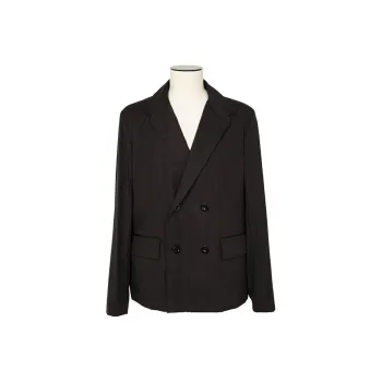 Sacai Jackets Men Black