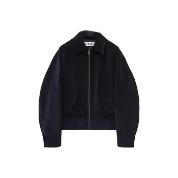 LOEWE Corduroy Bomber Jacket