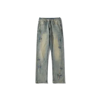 HOKLV Jeans Unisex
