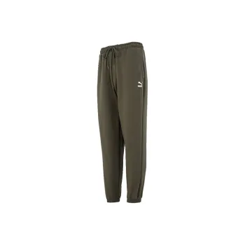 PUMA FICG Home Prematch Knitted Sweatpants Men Army Green