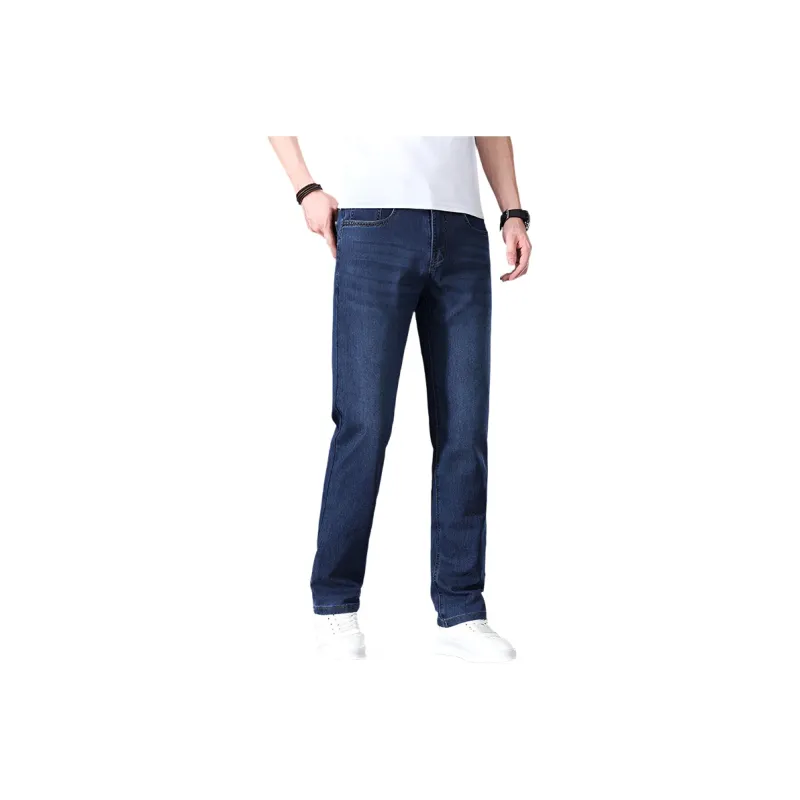 Merry City Jeans Men's Navy Blue-0