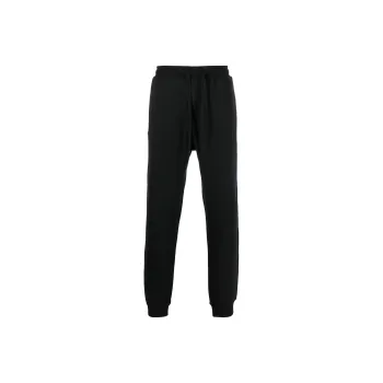 STONE ISLAND Knitted Sweatpants Men Black