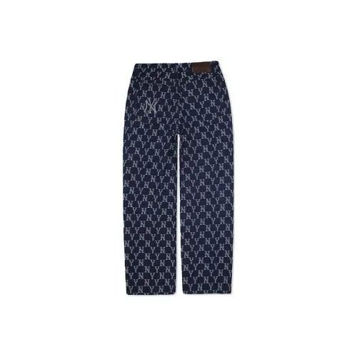 MLB Old Flower Jeans Men Blue