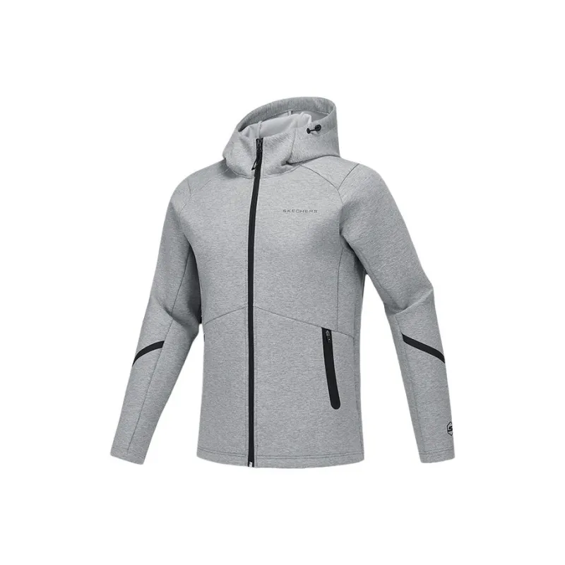 Skechers Comfort Sports Series Jacket Men's Mixed Gray-0
