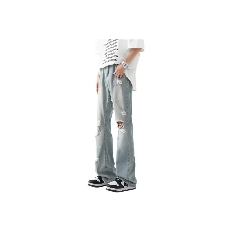 RICE NINE TEN Jeans Unisex Light Blue-0