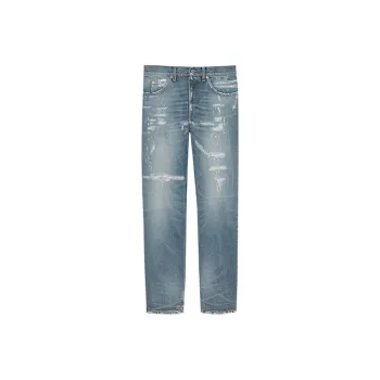 GUCCI Eco bleached Organic Denim Jeans