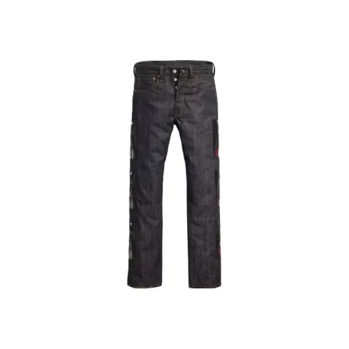 Levis logos/Levi's X BORN X RAISED Co-branded Series Jeans Unisex Original