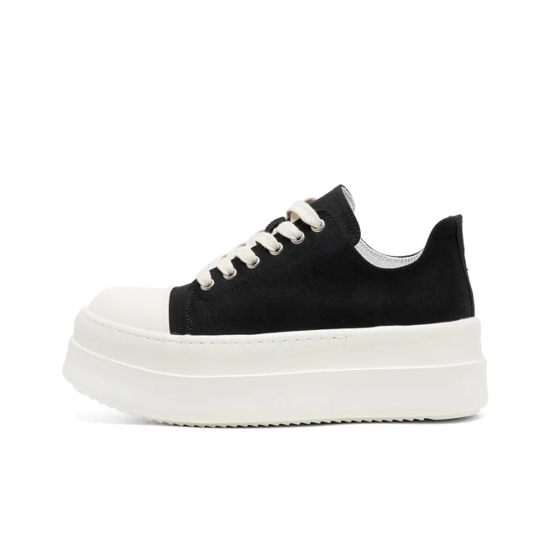Journey Of Inspiration Abrasion Resistant Breathable Low Top Skateboard Shoes Men's Black-0
