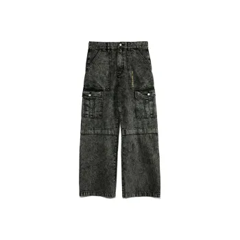 Lee X ROARINGWILD Lee X ROARINGWILD Co brand Cargo Pants Unisex Dark Ink Green