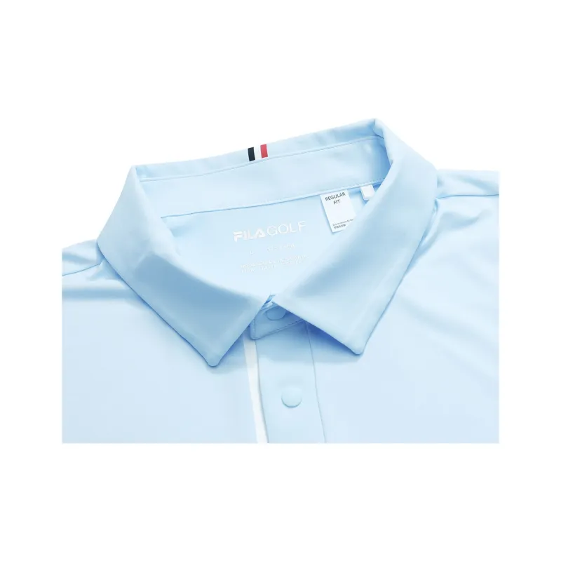 FILA Polo Shirt Men's Sky Clear Blue-6