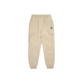 MLB New York Yankees Knitted Sweatpants Unisex Khaki