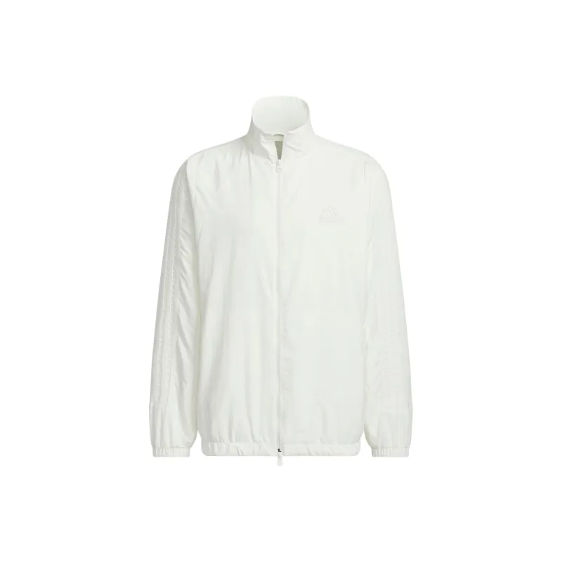 Adidas 3 Stripes Jacket Unisex Jade White-0