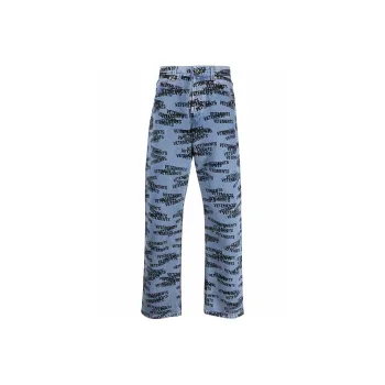 Vetements Jeans Men Light Blue